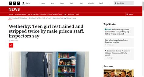 teen girls strip|Wetherby: Teen girl restrained and stripped twice by male prison。